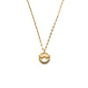 14k gold star Emoji Necklace - LODAGOLD