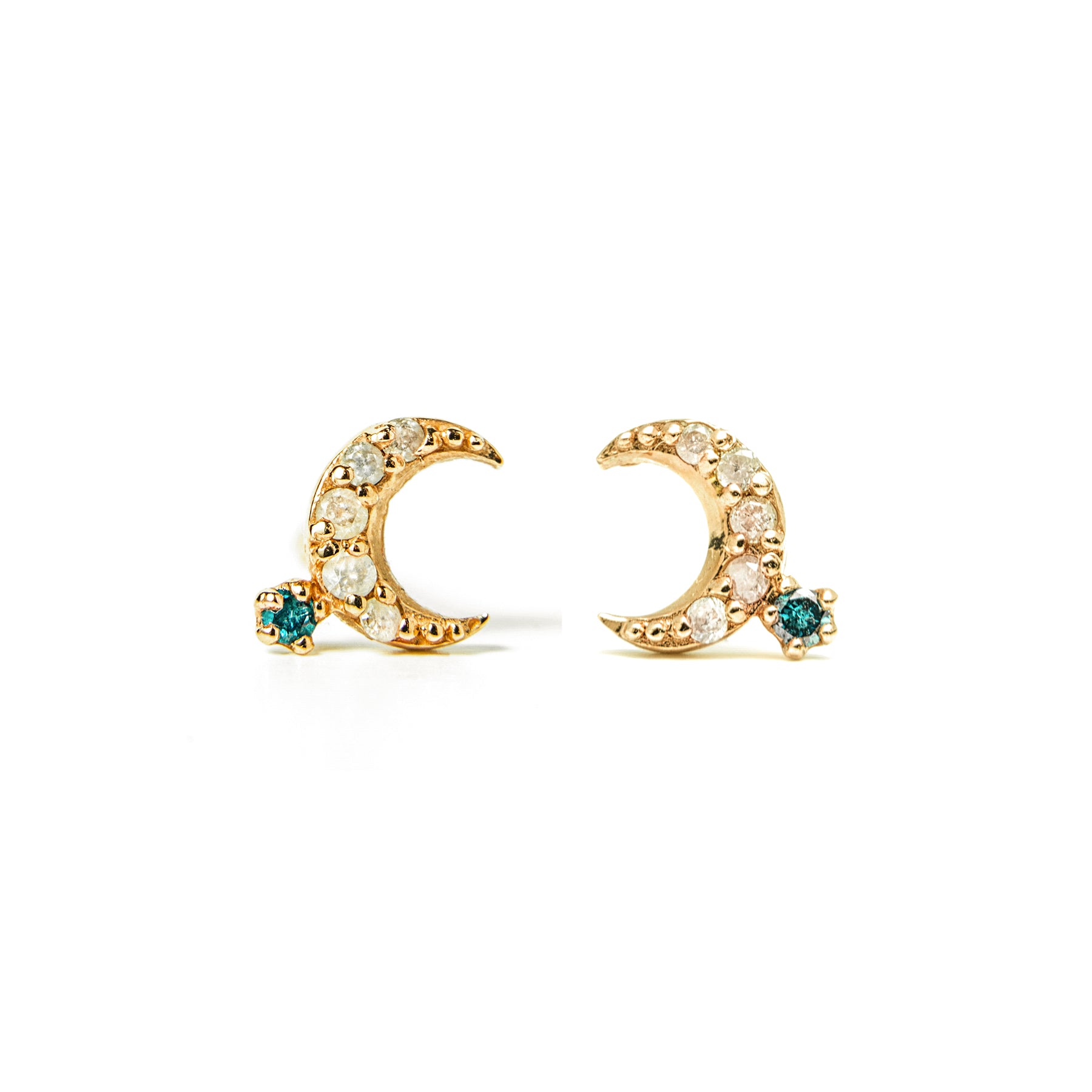 【HYERES LOR】23FW★ Moon 14K Goutte Oval Earrings S Eden Oval Earrings — MIER LUO
