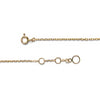 14k gold diamond "O"bracelet - LODAGOLD
