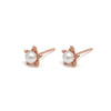 14k gold star pearl stud earrings - LODAGOLD