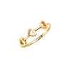 14k gold heart ring - LODAGOLD