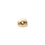 14k gold heart Emoji stud single earring - LODAGOLD