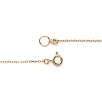 14k gold diamond bar necklace - LODAGOLD