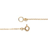 14k gold diamond&onyx inlay necklace - LODAGOLD